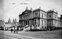 carte postale ancienne de Spa Les Bains