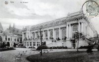 carte postale ancienne de Spa Le Kursaal