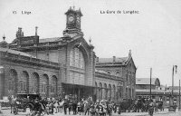 carte postale de Liège La Gare de Longdoz