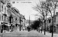 carte postale ancienne de Spa L'avenue du marteau