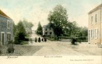 carte postale ancienne de Moresnet Route vers la Station