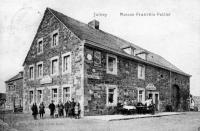 carte postale ancienne de Jalhay Maison Franskin-Pottier. Hôtel de la Couronne