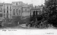 carte postale de Liège Square du Palais