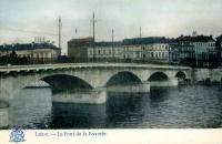 postkaart van Luik Le  Pont de la Boverie