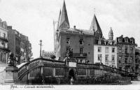 carte postale ancienne de Spa Cascade monumentale