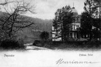 carte postale ancienne de Pepinster Château Follet