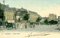 carte postale ancienne de Verviers Place Verte