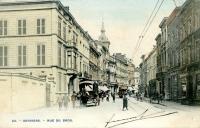 carte postale ancienne de Verviers Rue du Brou