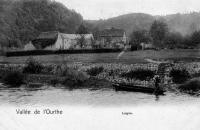 carte postale ancienne de Logne Vallée de l'Ourthe.  Logne
