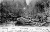 carte postale ancienne de Sart-lez-Spa La Hoëgne - Le pont du renard
