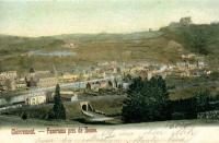 carte postale ancienne de Chèvremont Panorama pris de Henne