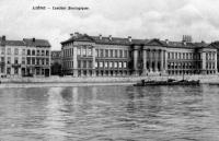 carte postale ancienne de Liège Institut zoologique