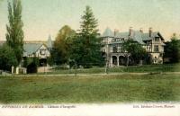 carte postale ancienne de Hamoir Château d'Insegotte