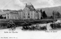 postkaart van Hamoir Vallée de l'Ourthe.  Château de Hamoir