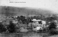 carte postale ancienne de Hamoir Château des vieux-fourneaux