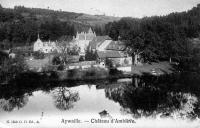 carte postale ancienne de Aywaille Château d'Amblève