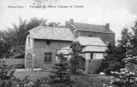 carte postale ancienne de Fexhe-Slins Propriété T. Tilman (Garage et Chenil)