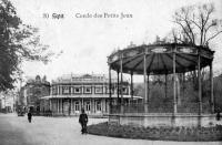 carte postale ancienne de Spa Cercle des Petits Jeux