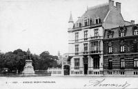 carte postale ancienne de Huy Avenue Godin - Parnajon