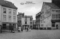 carte postale ancienne de Hodimont Place de la Victoire