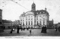 postkaart van Verviers L'hôtel de ville