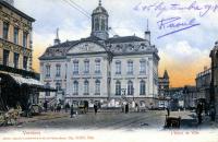 carte postale ancienne de Verviers L'hÃ´tel de ville