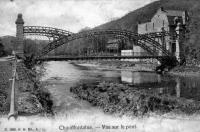 carte postale ancienne de Chaudfontaine Vue sur le Pont