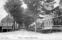 carte postale ancienne de Visé Route de Berneaux