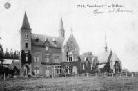 carte postale ancienne de Pepinster Tancrémont - Le château