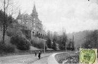 carte postale ancienne de Trooz Château des roches