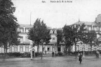 carte postale ancienne de Spa Palais de S. M. la Reine