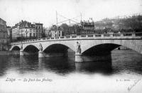 carte postale de Liège Le pont des Arches