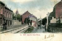 carte postale ancienne de Huy Quartier Saint-Remy