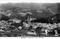 carte postale ancienne de Malmedy Panorama vu de Floriheid