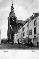 carte postale ancienne de Stavelot Eglise