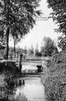 carte postale ancienne de Waremme Pont du Geer