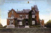 postkaart van Pepinster Château de Tribomont - Vue prise de face