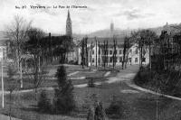 carte postale ancienne de Verviers Le Parc de l'Harmonie