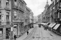 carte postale ancienne de Verviers Rue du Brou