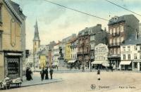 carte postale ancienne de Verviers Place du Martyr