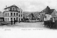 carte postale ancienne de Malmedy Avenue de Malmedy