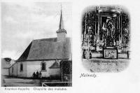 carte postale ancienne de Malmedy Kranken-Kapelle. Chapelle des malades