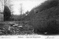 carte postale ancienne de Dolhain Quai des religieuses