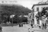 carte postale ancienne de Spa Jardin des Roses