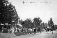 carte postale ancienne de Spa Balmoral - L'hôtel un jour de Drag