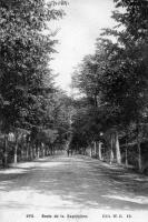 carte postale ancienne de Spa Route de la Sauvenière