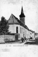 carte postale ancienne de Visé Ecole moyenne de l'Etat