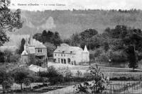 carte postale ancienne de Hamoir Le vieux Château