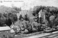 carte postale ancienne de Remouchamps Château de Montjardin