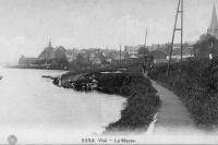 carte postale ancienne de Visé La Meuse